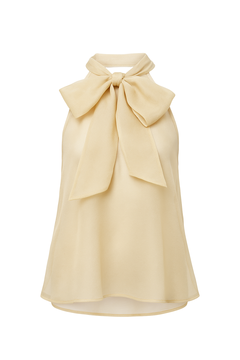 THE SEED Organza Halter Blouse